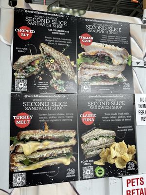 Menu photo 2 World Famous Second Slice Sandwich Shop Houston, TX Menu photo 2 World Famous Second Slice Sandwich Shop Houston, TX