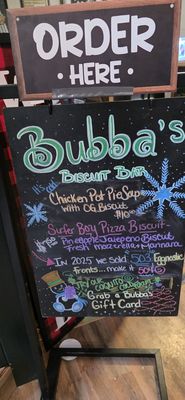 Menu photo 2 Bubba's Biscuit Bar Hudson, NY