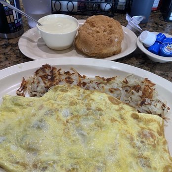 Kelley's Country Cookin - Fiesta Omelette, king size portion - Breakfast & Brunch Near Me - LaMarque, Texas Kelley's Country Cookin - Fiesta Omelette, king size portion - Breakfast & Brunch Near Me - LaMarque, Texas