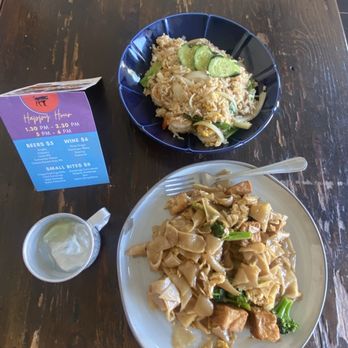 Summer Buffalo - Pad See You and shrimp fried rice - Thai Near Me - Burbank, California