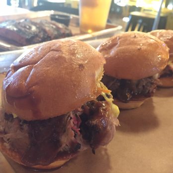Stack City BBQ & Beer - $10 Slab trio - recommend this!!! - Barbeque Near Me - Austin, Texas Stack City BBQ & Beer - $10 Slab trio - recommend this!!! - Barbeque Near Me - Austin, Texas