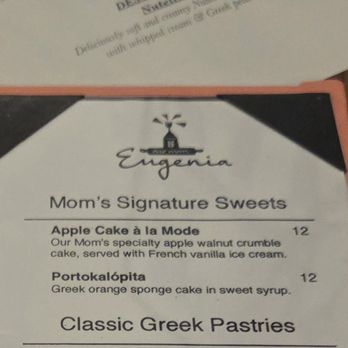 Our Mom Eugenia - Great Falls - Greek Near Me - Great Falls, Virginia