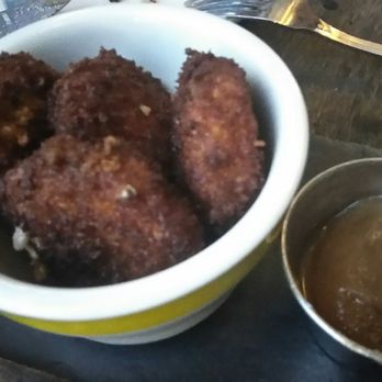 The Milton - The second batch of really really burnt chicken bites.. - Irish Near Me - New York, New York