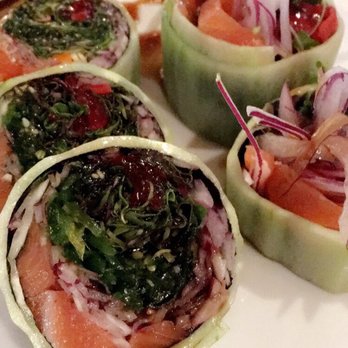Sushi Yu - The Green Salmon Roll...DONT. DO. IT - Japanese Near Me - Alhambra, California Sushi Yu - The Green Salmon Roll...DONT. DO. IT - Japanese Near Me - Alhambra, California