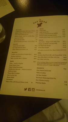 Menu photo 7 The Fat Bear London, XGL