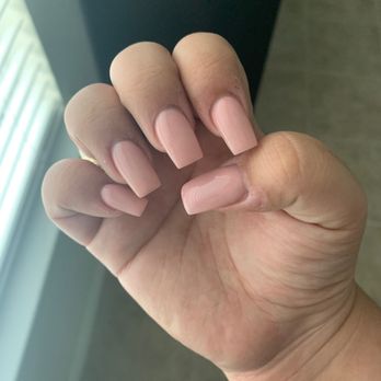 Labelle nail lounge - Full set with color powder #11 - Nail Salons Near Me - San Antonio, Texas