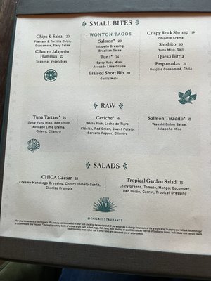 Menu photo 1 Chica Miami Miami, FL
