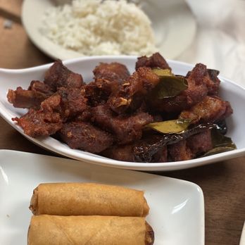 Thai Café - Sour pork, egg rolls, rice - Thai Near Me - Saint Paul, Minnesota Thai Café - Sour pork, egg rolls, rice - Thai Near Me - Saint Paul, Minnesota