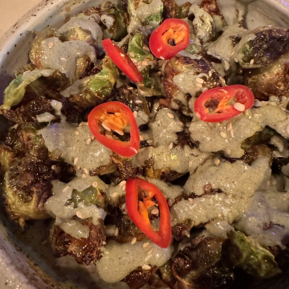 Gahm By Mokbar - Crispy Brussel Sprouts - good eats! - Korean Near Me - Brooklyn, New York Gahm By Mokbar - Crispy Brussel Sprouts - good eats! - Korean Near Me - Brooklyn, New York