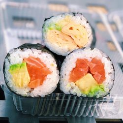 Tokui Sushi - Sushi rolls, they are about 5 inch long and cost only $2.20 each :)