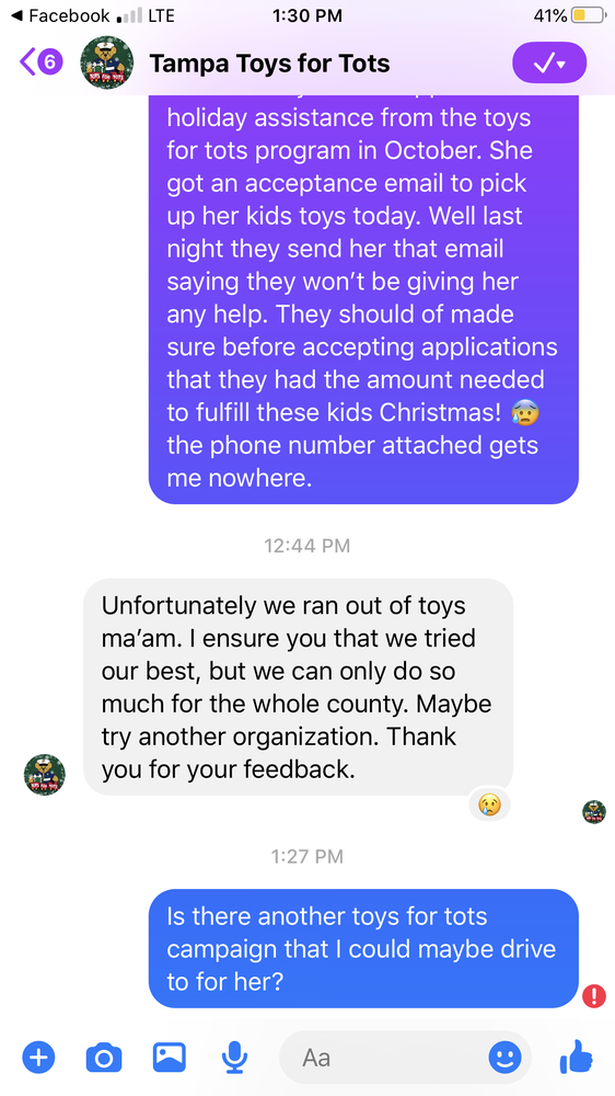 Toys For Tots - social services organization in Tampa, FL