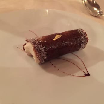 Maison Rostang - "Cigar" with cognac cream. - French Near Me - Paris, 75