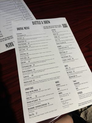 Menu photo 7 Battle & Brew Sandy Springs, GA