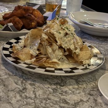 Cap City Fine Diner and Bar - Blue Cheese Potato Chips - Diners Near Me - Columbus, Ohio Cap City Fine Diner and Bar - Blue Cheese Potato Chips - Diners Near Me - Columbus, Ohio