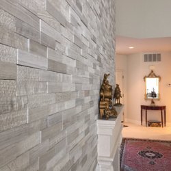 Stack Stone Fireplace