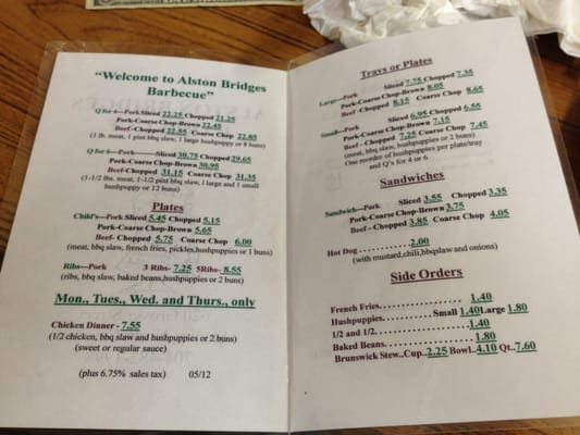 Alston Bridges Barbecue by null