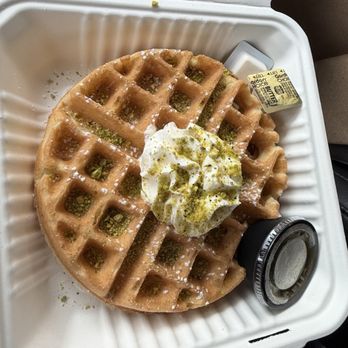 Atmos Coffee - Pistachio waffle - Coffee & Tea Near Me - Cleveland, Ohio Atmos Coffee - Pistachio waffle - Coffee & Tea Near Me - Cleveland, Ohio
