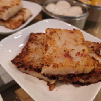 Sampan Cafe - Dim Sum Radish Cake - Dim Sum Near Me - Alexandria, Virginia