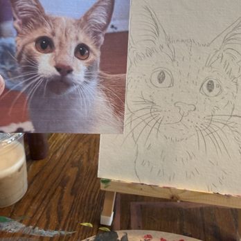 Birdette's - Before picture of what I intend to paint. - Art Supplies Near Me - Tampa Bay, Florida