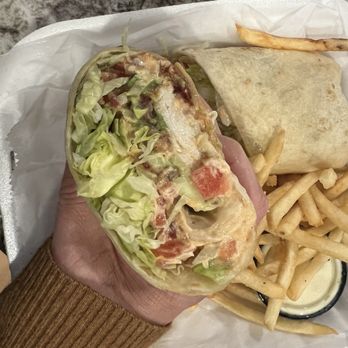 The Social Haus - Bacon Avocado Chicken Wrap - Pubs Near Me - Menomonee Falls, Wisconsin The Social Haus - Bacon Avocado Chicken Wrap - Pubs Near Me - Menomonee Falls, Wisconsin