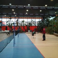 SEZ Berlin - Badmintonplätze... Oben im neueren Bereich...