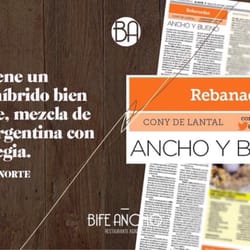 Bife Ancho - El mejor Restaurant de Carne de la Coudad