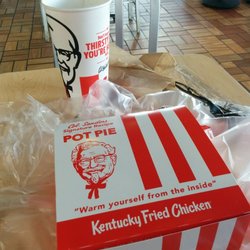 KFC - Chicken Pot Pie meal