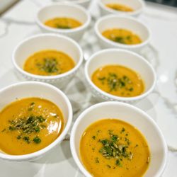 The Nourish - Curried butternut squash soup