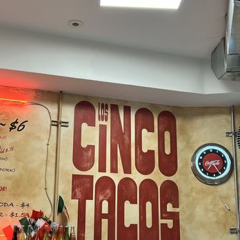 Los Cinco Tacos - Tacos Near Me - Washington, DC, District of Columbia