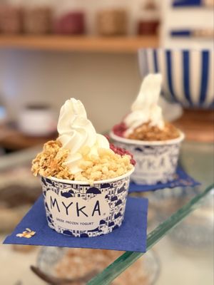 MYKA Greek Frozen Yogurt by null