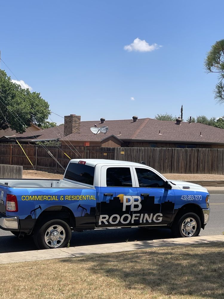 Slide of PB Roofing