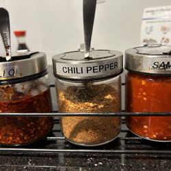 Thai Chili 89 Thai Street Food - Sauces on table