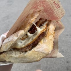 Chalet il Boschetto - Motard panini -- look at that cheese!
