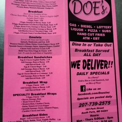 Doe's - Salads, Full Breakfast all day!