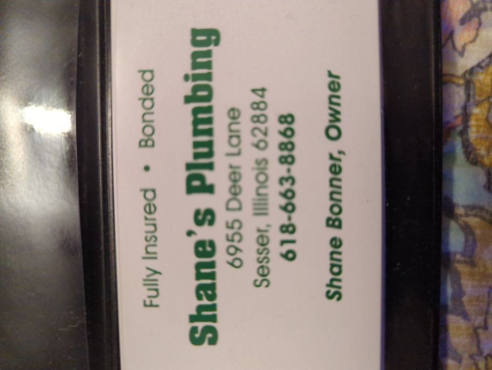 Slide of Shane's Plumbing