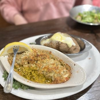 Alamo Steakhouse - Stuffed Shrimp with baked potato - Steakhouses Near Me - Gatlinburg, Tennessee Alamo Steakhouse - Stuffed Shrimp with baked potato - Steakhouses Near Me - Gatlinburg, Tennessee