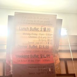 China Cafe - Prices