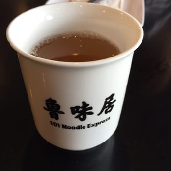 101 Noodle Express - Hot tea! - Chinese Near Me - Alhambra, California