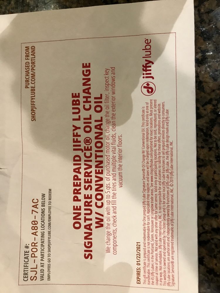 JIFFY LUBE 10 Photos & 66 Reviews 8815 SW Main St, Wilsonville