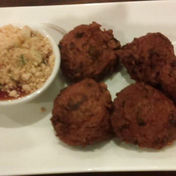Thai Chefs - Fish cakes.  Tasted more like mystery meat sausage cakes. - Thai Near Me - Houston, Texas