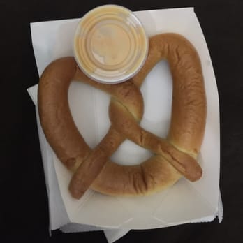 Lynn's Drive-In - a pretzel and mustard - Burgers Near Me - Ronan, Montana