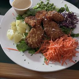 Coconut Shrimp Salad