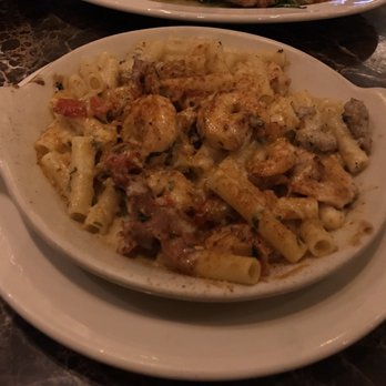 Maggiano's - Tuscan shrimp and sausage with ziti. Yummmm can't wait to eat it again. - Italian Near Me - Friendswood, Texas Maggiano's - Tuscan shrimp and sausage with ziti. Yummmm can't wait to eat it again. - Italian Near Me - Friendswood, Texas