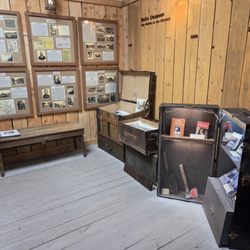 La Porte County Historical Society - Belle Gunness exhibit.