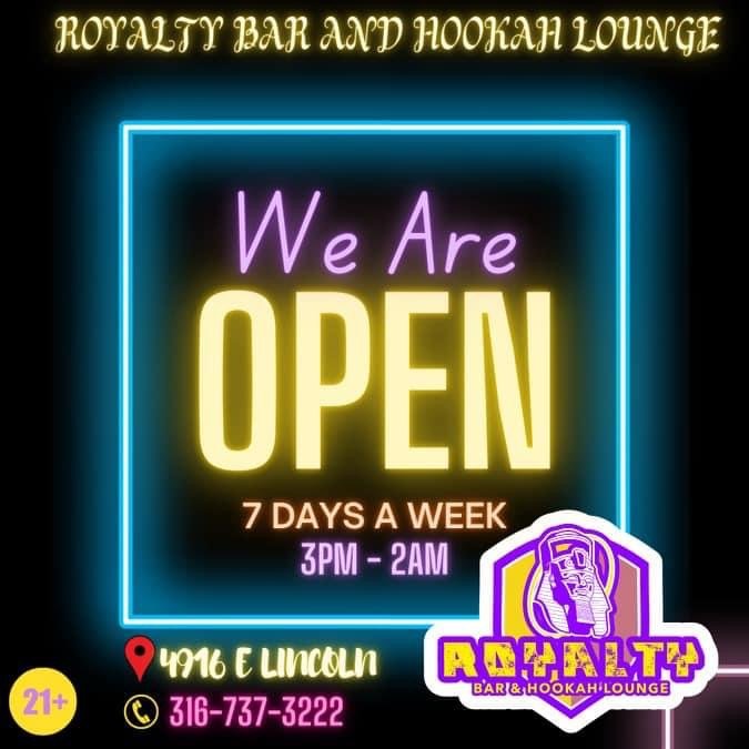 ROYALTY BAR & HOOKAH LOUNGE 4916 E Lincoln St, Wichita, Kansas Beer