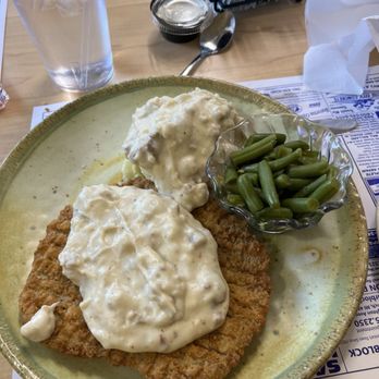Sunrise Cafe and Cabins - Country fried steak - Breakfast & Brunch Near Me - Lupton, Michigan Sunrise Cafe and Cabins - Country fried steak - Breakfast & Brunch Near Me - Lupton, Michigan