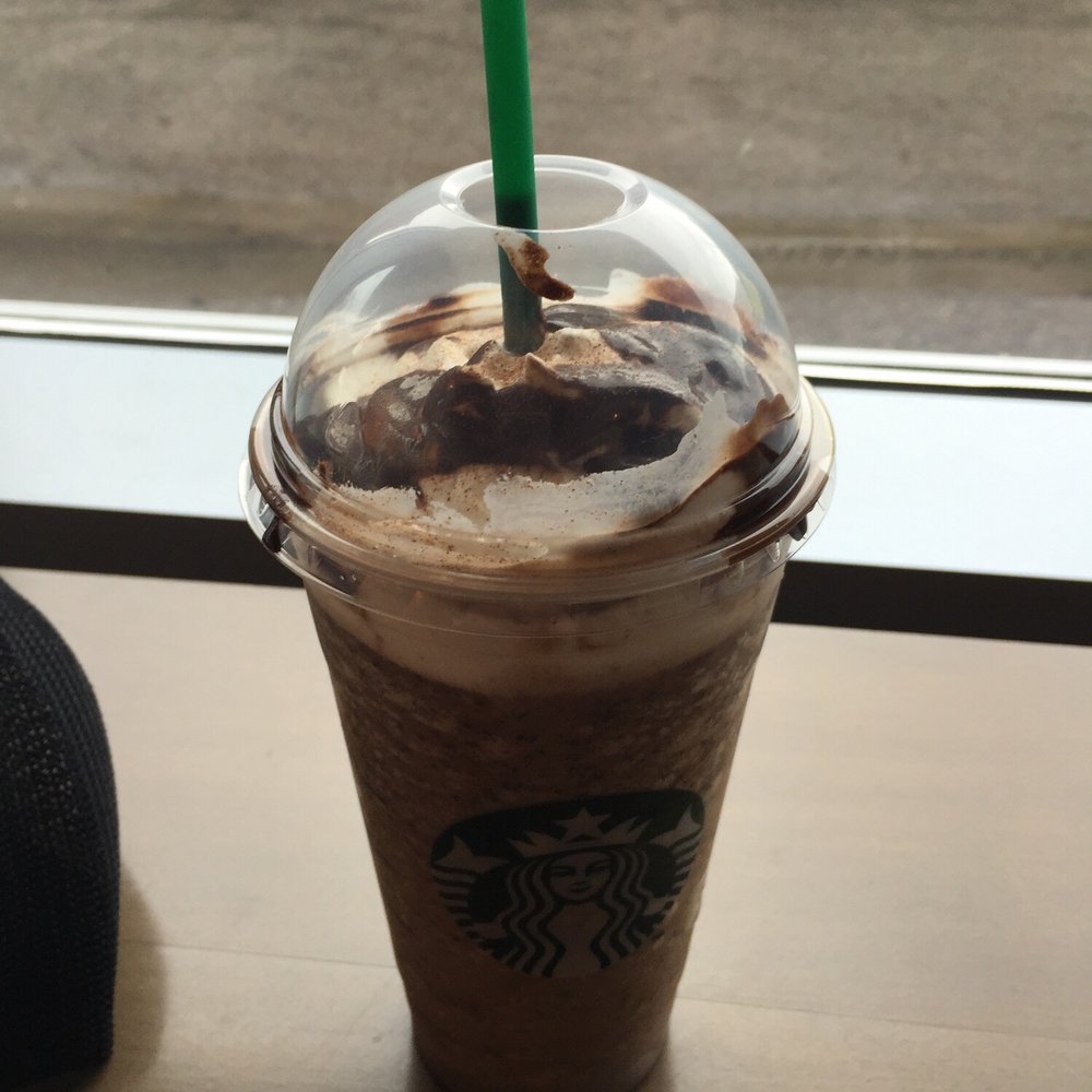 Java chip frappe which toffee and cinnamon added to it Java chip frappe which toffee and cinnamon added to it