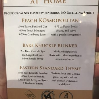 KO Distilling - A couple of their amazing cocktails - Distilleries Near Me - Manassas, Virginia KO Distilling - A couple of their amazing cocktails - Distilleries Near Me - Manassas, Virginia