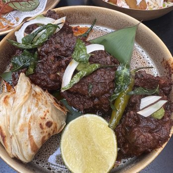 GupShup - Mutton Sukha and that paratha is bomb Spicy - be careful - Indian Near Me - New York, New York GupShup - Mutton Sukha and that paratha is bomb Spicy - be careful - Indian Near Me - New York, New York