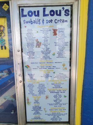 Lou Lou's Snoballs by null